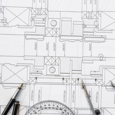 Boundary survey plat map showing documented property lines used to verify ownership